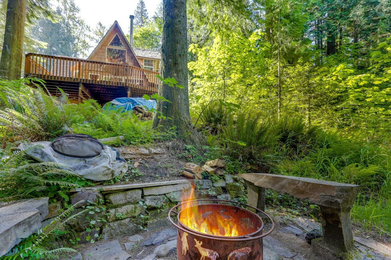 Clear Creek Cabin Welches Eksteriør billede